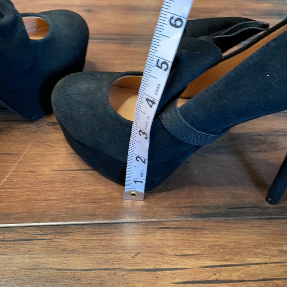 Kelsi dagger black 6 inch heels size 8.5 - Picture 9 of 9